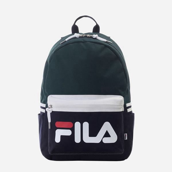 Fila B Boy's Backpacks - Green,NZ 14-49627